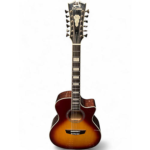 Used D'Angelico Premier Fulton Iced Tea Burst 12 String Acoustic Electric Guitar Iced Tea Burst