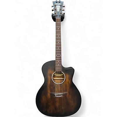 Used D'Angelico  Premier Gramercy CS AGED TRANS BLACK Acoustic Electric Guitar