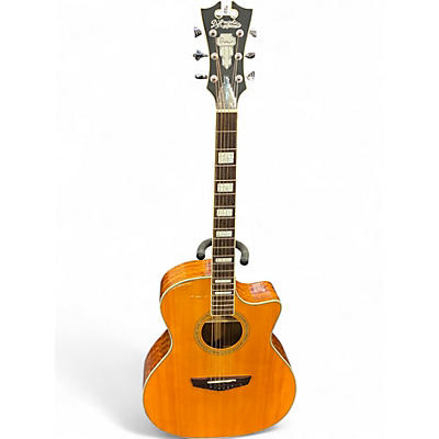 Used D'Angelico Premier Gramercy CS Vintage Natural Acoustic Electric Guitar