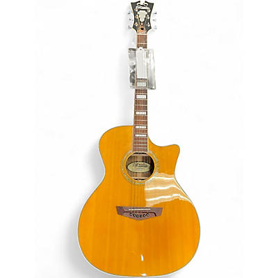 Used D'Angelico Premier Gramercy CS Vintage Natural Acoustic Electric Guitar