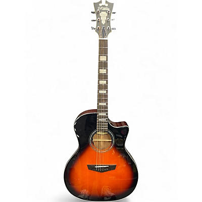 Used D'Angelico Premier Gramercy CS Vintage Sunburst Acoustic Electric Guitar