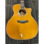 Used D'Angelico Used D'Angelico Premier Gramercy Natural Acoustic Electric Guitar Natural