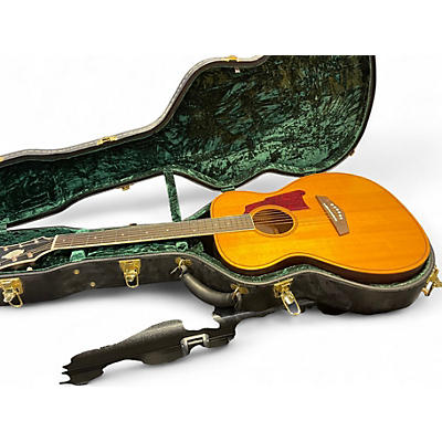 Used D'Angelico Premier Gramercy Natural Acoustic Electric Guitar