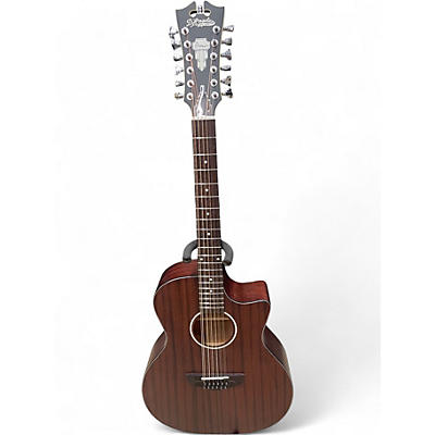Used D'Angelico Premier Series 12 String Brown 12 String Acoustic Guitar