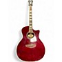 Used D'Angelico Premier Series Acoustic Wine Red Acoustic Electric Guitar Wine Red