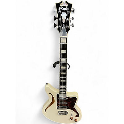 Used D'Angelico Premier Series Arctic White Solid Body Electric Guitar
