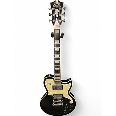Used D'Angelico Premier Series Atlantic Black Solid Body Electric Guitar