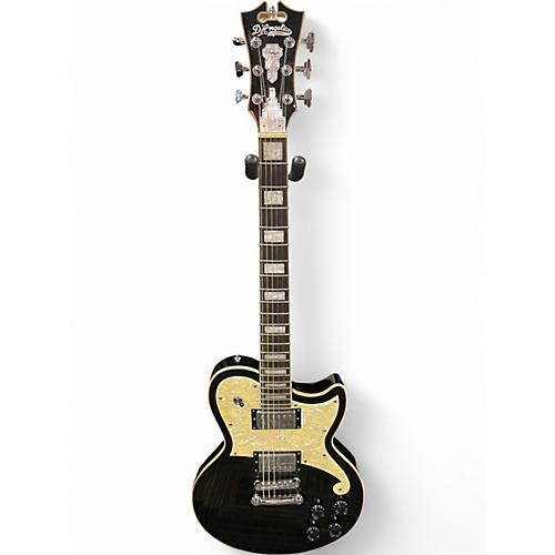 Used D'Angelico Premier Series Atlantic Black Solid Body Electric Guitar Black