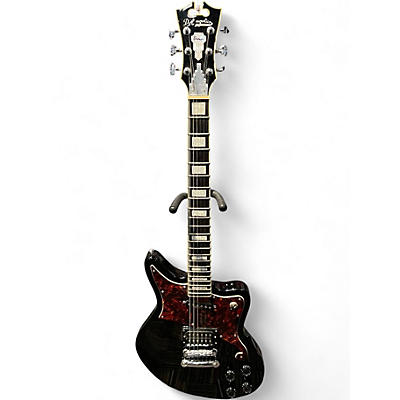 Used D'Angelico Premier Series Bedford Offset Black Solid Body Electric Guitar