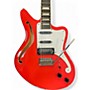 Used D'Angelico Premier Series Bedford SH Fiesta Red Hollow Body Electric Guitar Fiesta Red