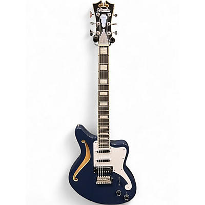 Used D'Angelico Premier Series Bedford SH Limited-Edition Baltic Blue Hollow Body Electric Guitar