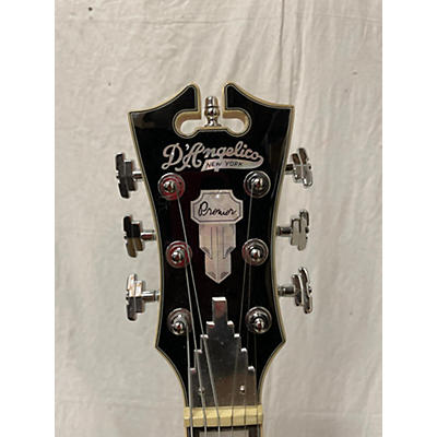 D'Angelico Used D'Angelico Premier Series Bedford SH Navy Blue Solid Body Electric Guitar