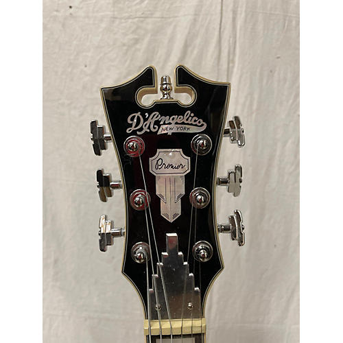 D'Angelico Used D'Angelico Premier Series Bedford SH Navy Blue Solid Body Electric Guitar navy blue