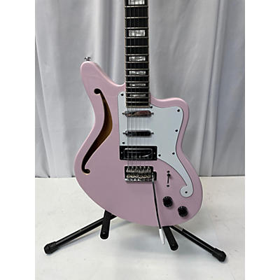 D'Angelico Used D'Angelico Premier Series Bedford SH Shell Pink Hollow Body Electric Guitar