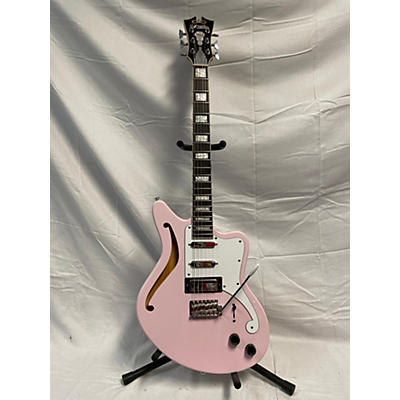 D'Angelico Used D'Angelico Premier Series Bedford SH Shell Pink Hollow Body Electric Guitar