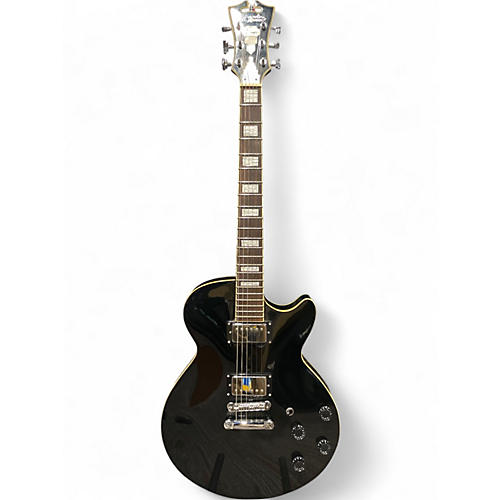 Used D'Angelico Premier Series Black Solid Body Electric Guitar Black