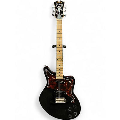 Used D'Angelico Premier Series Black Solid Body Electric Guitar