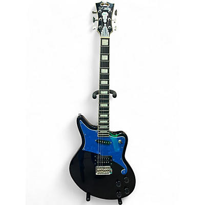 Used D'Angelico Premier Series Black Solid Body Electric Guitar