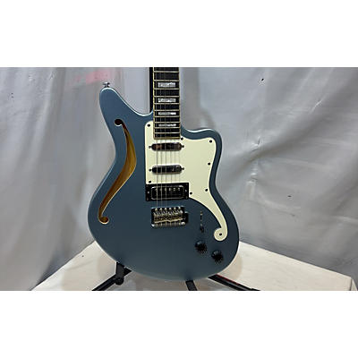 D'Angelico Used D'Angelico Premier Series Blue Solid Body Electric Guitar