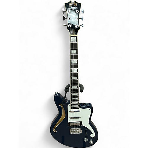 Used D'Angelico Premier Series Blue Solid Body Electric Guitar Blue