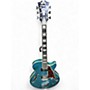 Used D'Angelico Premier Series Blue Solid Body Electric Guitar Blue