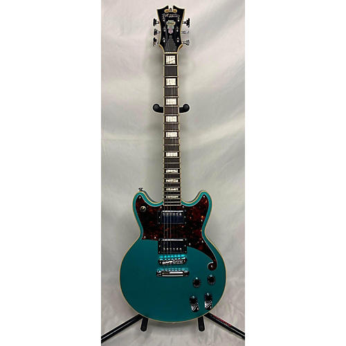 D'Angelico Used D'Angelico Premier Series Brighton Ocean Turquoise Solid Body Electric Guitar Ocean Turquoise