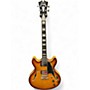 Used D'Angelico Premier Series DC 2 Tone Sunburst Hollow Body Electric Guitar 2 Tone Sunburst