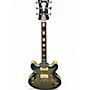Used D'Angelico Premier Series DC Baltic Blue Silver Burst Hollow Body Electric Guitar Baltic Blue Silver Burst
