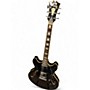 Used D'Angelico Premier Series DC Black Hollow Body Electric Guitar Black