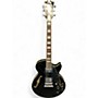 Used D'Angelico Premier Series DC Black Hollow Body Electric Guitar Black