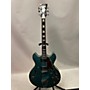 Used D'Angelico Used D'Angelico Premier Series DC Blue Hollow Body Electric Guitar Blue