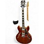 Used D'Angelico Premier Series DC Brown Sunburst Hollow Body Electric Guitar Brown Sunburst