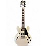 Used D'Angelico Premier Series DC Classic White Hollow Body Electric Guitar Classic White