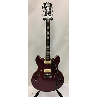 D'Angelico Used D'Angelico Premier Series DC Dark Cherry Burst Hollow Body Electric Guitar