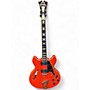 Used D'Angelico Premier Series DC Fiesta Red Hollow Body Electric Guitar Fiesta Red