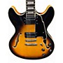 Used D'Angelico Premier Series DC NATURAL  Hollow Body Electric Guitar NATURAL
