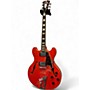 Used D'Angelico Premier Series DC Stairstep Fiesta Red Hollow Body Electric Guitar Fiesta Red