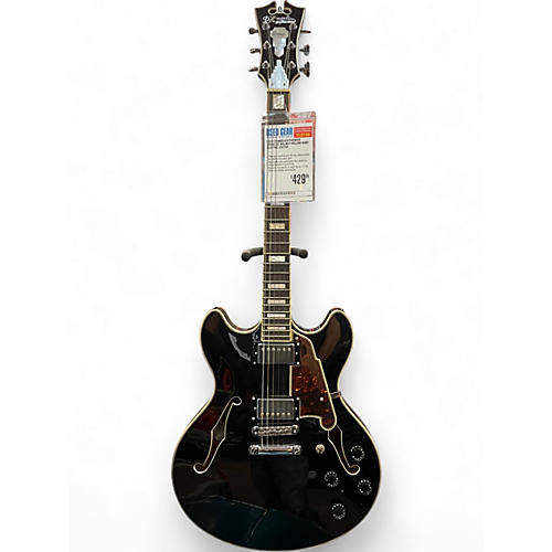 Used D'Angelico Premier Series DC Walnut Hollow Body Electric Guitar Walnut