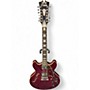 Used D'Angelico Premier Series DC Wine Red Hollow Body Electric Guitar Wine Red
