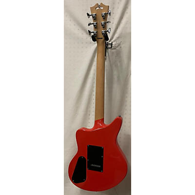 D'Angelico Used D'Angelico Premier Series Fiesta Red Solid Body Electric Guitar