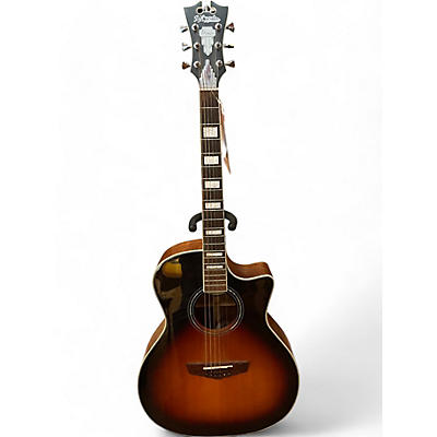 Used D'Angelico Premier Series Gramercy CS Cutaway 2 Color Sunburst Acoustic Electric Guitar