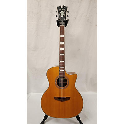 D'Angelico Used D'Angelico Premier Series Gramercy CS Cutaway Orchestra Natural Acoustic Electric Guitar