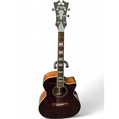 D'Angelico Used D'Angelico Premier Series Gramercy CS Cutaway Orchestra Wine Red Acoustic Electric Guitar