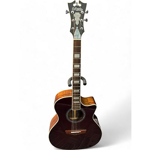 D'Angelico Used D'Angelico Premier Series Gramercy CS Cutaway Orchestra Wine Red Acoustic Electric Guitar Wine Red