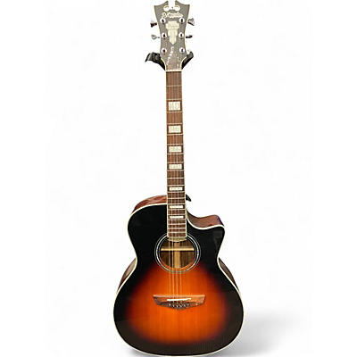 Used D'Angelico Premier Series Gramercy CS Vintage Sunburst Acoustic Electric Guitar