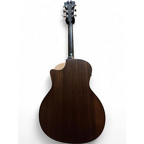 Used D'Angelico  Premier Series Gramercy LS Grand Auditiorium Aged Trans Black Acoustic Electric Guitar Aged Trans Black