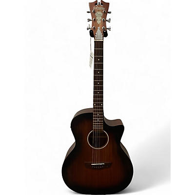 D'Angelico Used D'Angelico Premier Series Gramercy LS Grand Auditiorium Mahogany Acoustic Electric Guitar