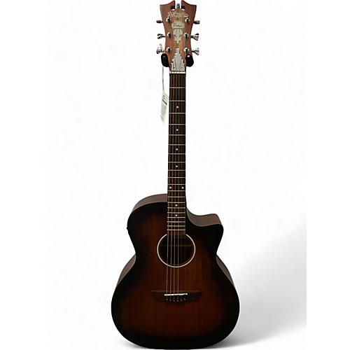 D'Angelico Used D'Angelico Premier Series Gramercy LS Grand Auditiorium Mahogany Acoustic Electric Guitar Mahogany