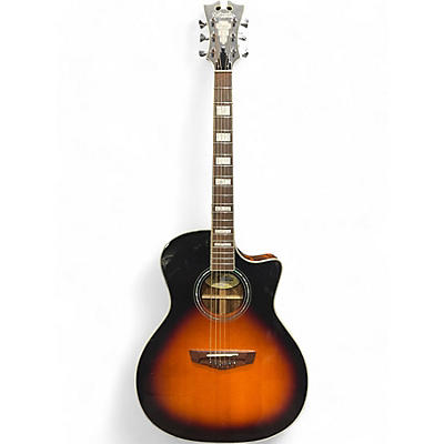 Used D'Angelico  Premier Series Gramercy Vintage Sunburst Acoustic Electric Guitar