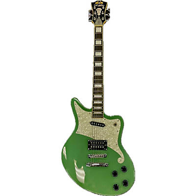 D'Angelico Used D'Angelico Premier Series Light Green Solid Body Electric Guitar